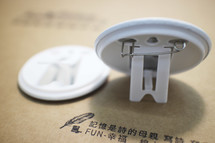 客製胸章相框 直徑75mm( 無別針款）